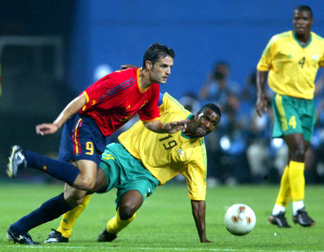 Fernando Morientes, Spanien och Radebe, Sydafrika