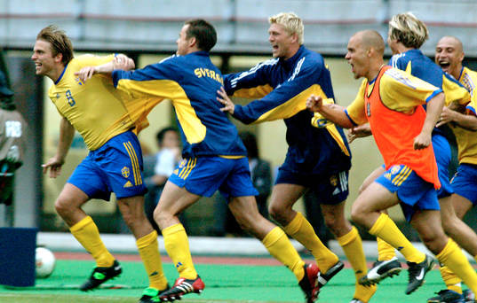 Anders Svensson, Sverige jublar (jubel)