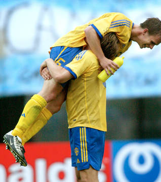 Anders Svensson, Sverige lyfter upp Tobias Linderoth