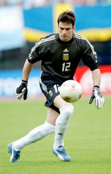 Pablo Cavallero, Argentina, målvakt