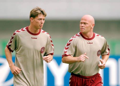 Jon Dahl Tomasson (till vänster) och Stig Töfting