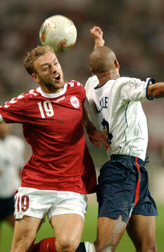 Fotboll, VM, England - Danmark