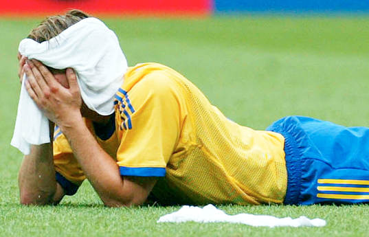 En förtvivlad Anders Svensson, Sverige