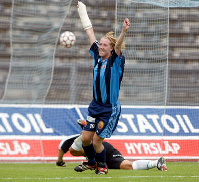Sara Johansson, Djurgården jublar