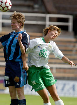 Karolina Rinman, Djurgården och Julia Uusmalmi, Hammarby
