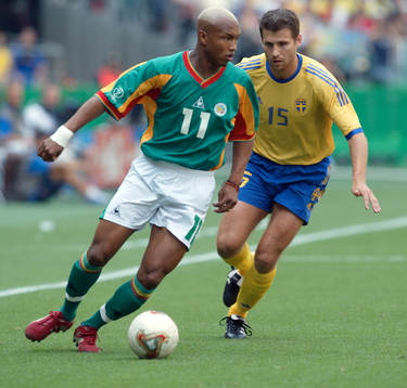 El-Hadji Diouf, Senegal och Andreas Jakobsson, Sverige