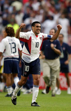 Claudio Reyna, USA (Jubel)