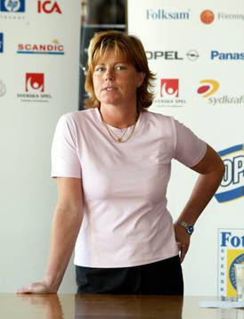 Marika Domanski Lyfors, förbundskapten (Marika