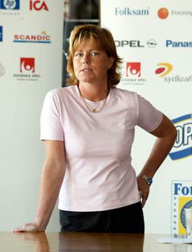 Marika Domanski Lyfors, förbundskapten (Marika