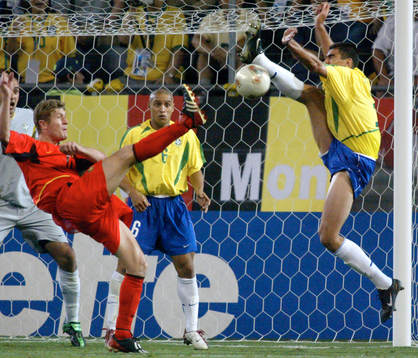 Fotboll, VM, Brasilien - Belgien