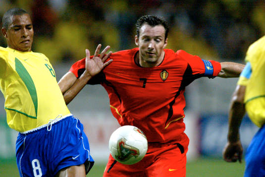 Gilberto Silva, Brasilien och Marc Wilmots, Belgien