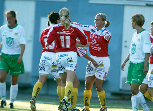 Fotboll, Allsvenskan, Dam (Damallsvenskan), Hammarby -