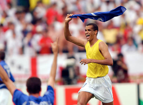Rivaldo, Brasilien jubel