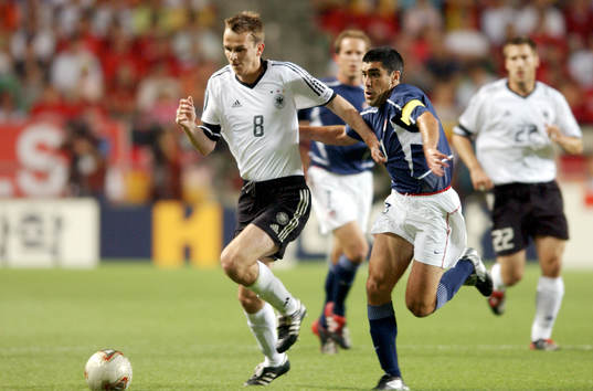 Claudio Reyna, USA och Dietmar Hamann, Tyskland