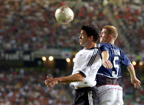 John O'Brien, USA och Michael Ballack, Tyskland