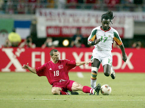 Fotboll, VM, Kvartsfinal, Senegal - Turkiet