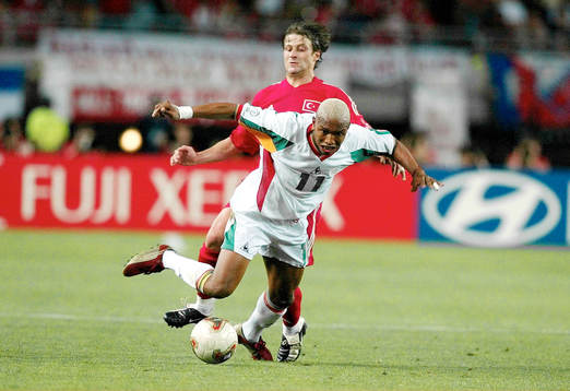 Fotboll, VM, Kvartsfinal, Senegal - Turkiet