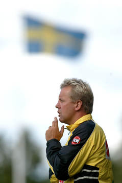 Hasse Larsson, tränare, Mjällby