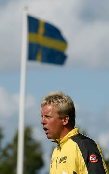 Hasse Larsson, tränare, Mjällby