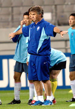 Gus Hiddink, tränare Sydkorea