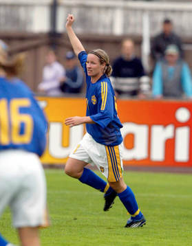 Victoria Svensson gjorde två mål