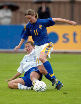 Victoria Svensson i aktion