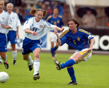 Christina Forsell, Finland och Malin Moström, Sverige