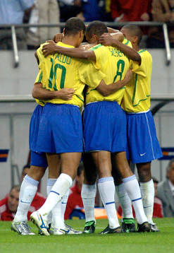 Brasilien jublar