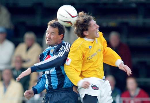 Stefan Rhen, Djurgården i nickduell med Malmös Eric