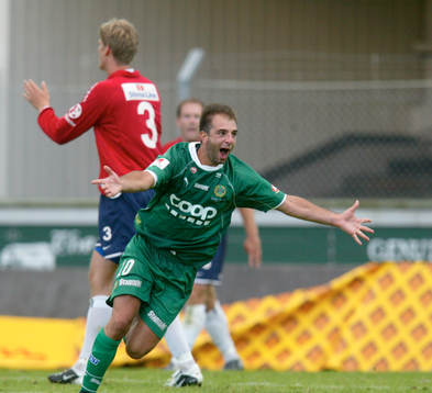 Kennedy Bakircioglü, Hammarby, segerjubel (jubel). Golden