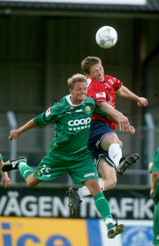 Nickduell, Peter Markstedt, Hammarby och Atli Thorarinsson,