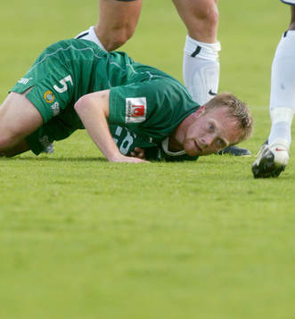Fredrik Winsnes, Hammarby, fall, biter i gräset
