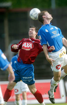 Denis Velic vinner nickduell mot Ola Larsson