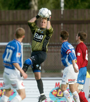 Peter Kennfors, målvakt, Öster