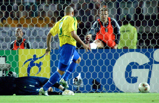 Ronaldo, Brasilien gör 1-0 bakom Oliver Kahn, Tyskland