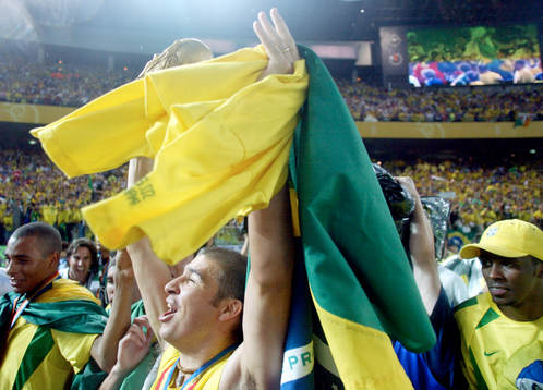 Brasilien, glädje, jubel