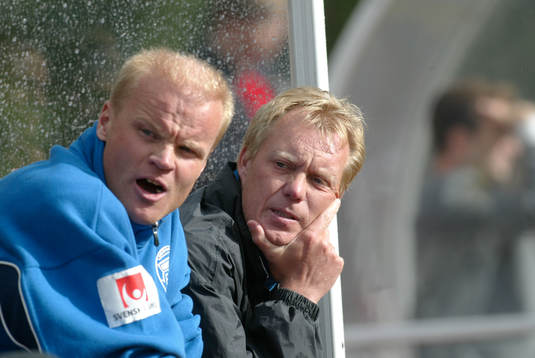 Bekymrade Trelleborgs-tränare, Jonas Brorsson och Lasse