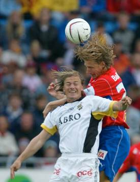 Daniel Tjernström, AIK och Jesper Ljung, Helsingborg