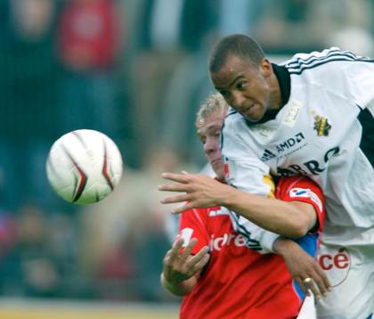 Marcus Ekenberg, Helsingborg och Jimmi Tamandi, AIK i