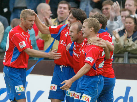 Jubel i Helsingborg