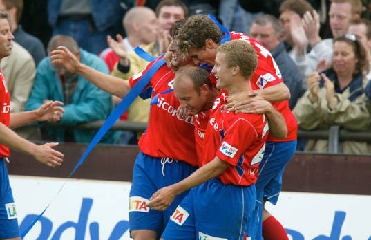 Jubel i Helsingborg