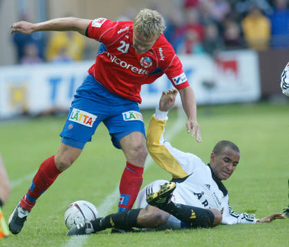 Marcus Ekenberg, Helsingborg, blev matchvinnare med sitt