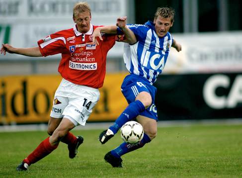 Patrik Rosengren, Kalmar FF och Tomas Rosenkvist, IFK