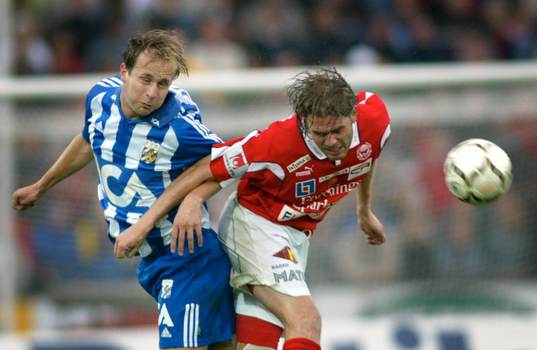 Lasse Johansson, Kalmar FF och , Fredrik Risp, IFK Göteborg