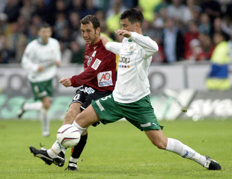 Johan Andersson, Hammarby och Danijel Milovanovic,