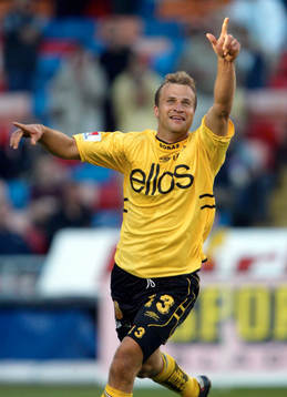 Hasse  Berggren, Elfsborg, jublar (jubel)
