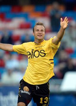 Hasse  Berggren, Elfsborg, jublar (jubel)