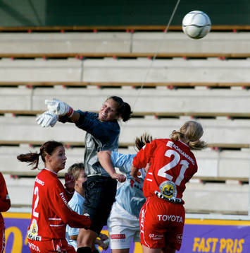Nicci Wright,  Alvik, målvakt