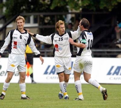 Tobias Hysén, Häcken, gratuleras