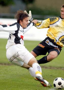 Målkungen Keijo Huusko, BK Häcken i aktion